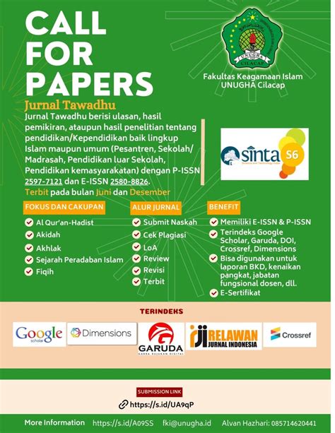 Call of Paper Edisi Juni 2025 | Jurnal Tawadhu