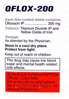 Oflox 200 Tablet – Treat Bacterial Infections Effectively