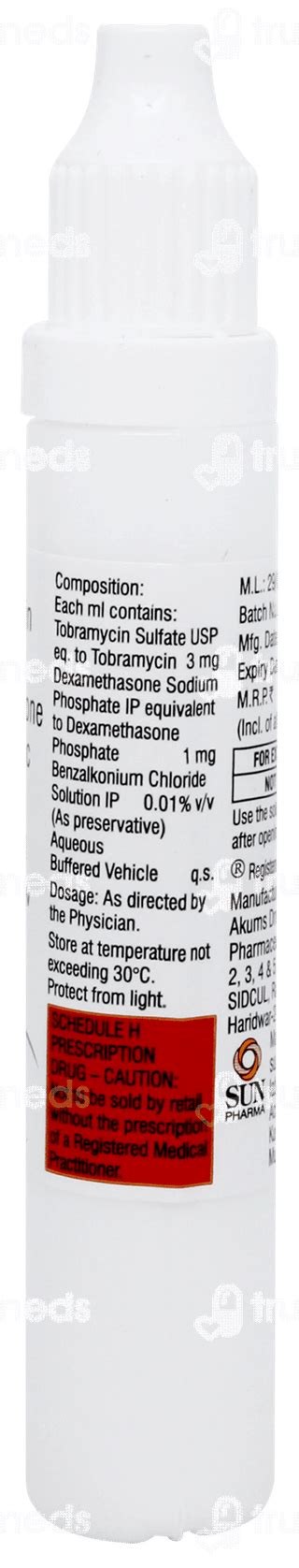 Toba Dm 0.3/0.1% Eye Drops 10 ML | Order Toba Dm 0.3/0.1 % Eye Drops 10 ...
