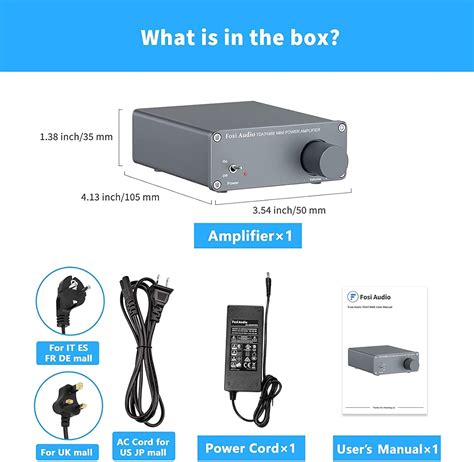 Buy Fosi Audio TDA7498E 2 Channel 160W x2 Stereo Audio Amplifier Mini ...