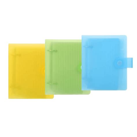 3 Pack Index Card Binder with Dividers, 60 Sheet Each, 3x5 Holder ...