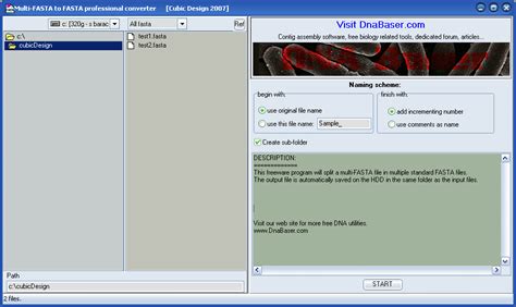 Fasta Format Converter 的图像结果