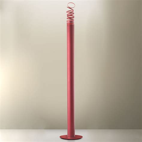 Artemide Decomposé LED floor lamp red | Lights.co.uk