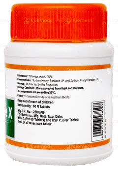 Confidance X Tablet 60 - Uses, Side Effects, Dosage, Price | Truemeds