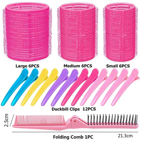 Self Grip Hair Curler Rollers Set - 31Pcs for Long, Medium, Short ...