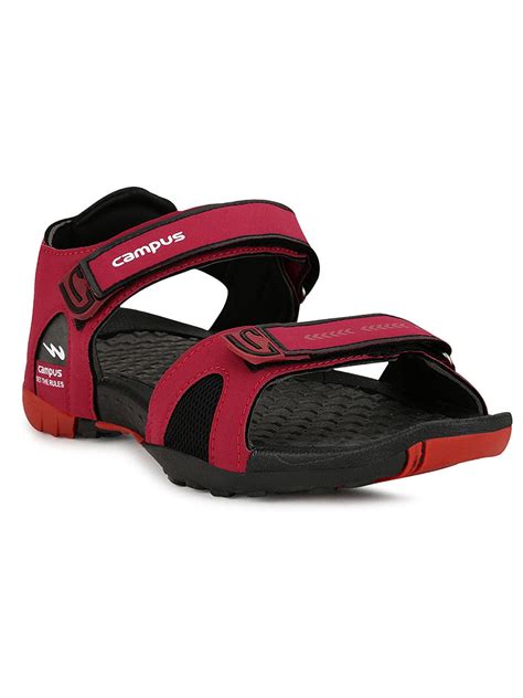 Buy Sandals For Men: 2Gc-18-2Gc-18Full-Blk-Rust749 | Campus Shoes
