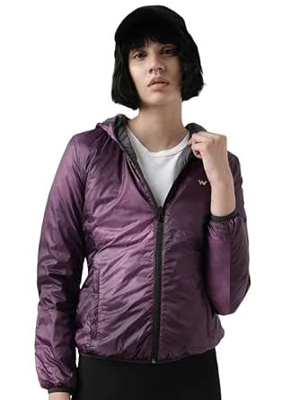 Buy Wildcraft Women Polyester Blend Down Jacket (Purple1, S) at Amazon.in