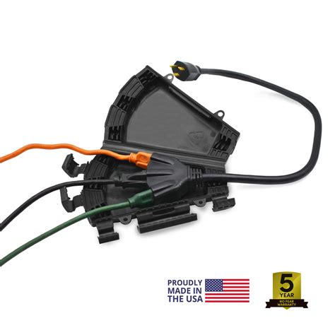 Twist and Seal Cord Vault - Keeps Large Cord Connections Dry and Secur