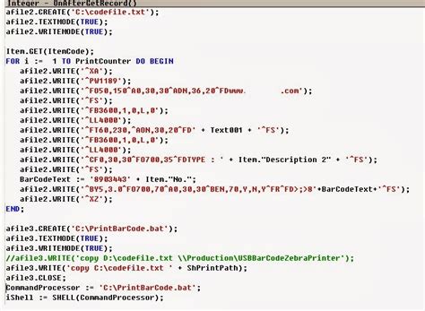 Image result for ZPL Message Example