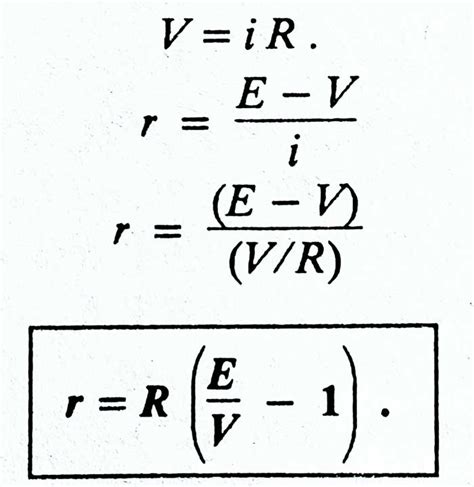 Electric Cell, Terminal Potential difference, EMF and Internal ...