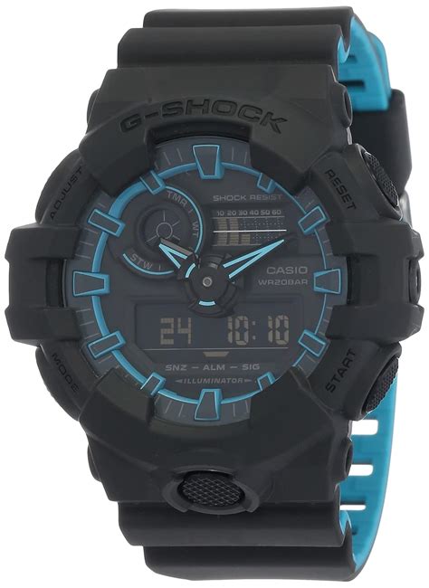 Casio G-Shock Analog-Digital Black Dial Men's Watch-GA-700SE-1A2DR ...
