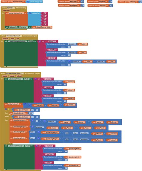 MIT App Inventor Color Sensor 的图像结果