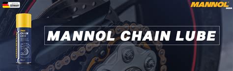 MANNOL 7901 Chain Lube | Fully Synthetic Chain Spray For drive chains ...