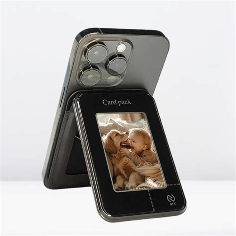 NFC INK MagSafe Wallet with Stand Card Pack for iPhone – Cases N Straps