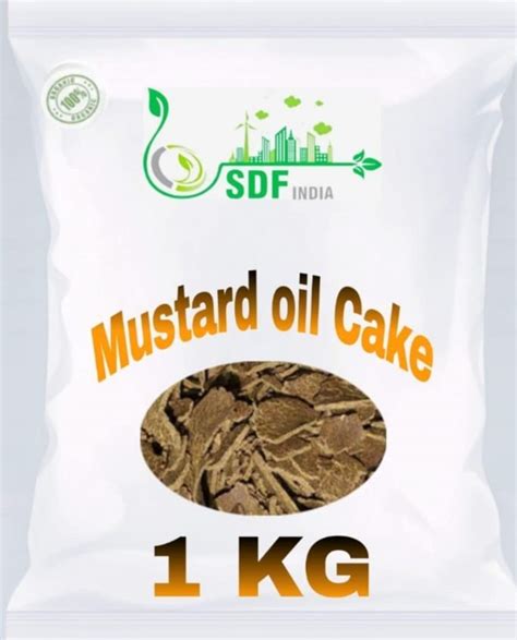 SDF INDIA Mustard Oil Cake Powder Organic Fertilizer for Home Garden ...