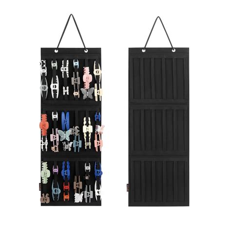 Buy Hanging Hair Claw Clips Holder for Women, Claw Hair Clips Storage ...