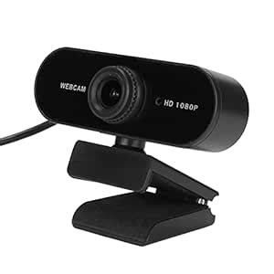 Computer Camera, 360° Rotation Webcam 1920x1080P Manual with Microphone ...