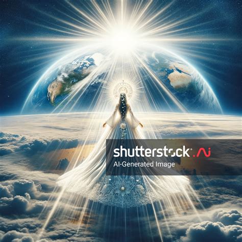 Bride Jesus Christ Raptured Above Earth AI-generated image 2406462893 ...