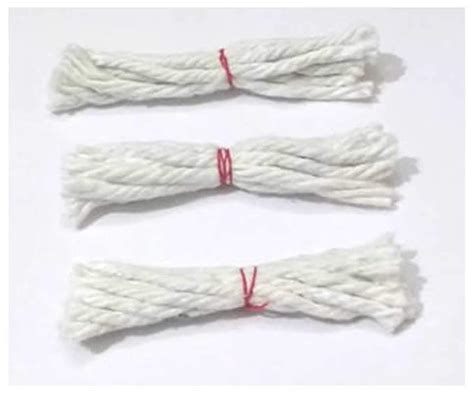 Ohm Sri Thivyamangala Puja Cotton Lamp Wicks/Deepa Thiri/Panjii ...