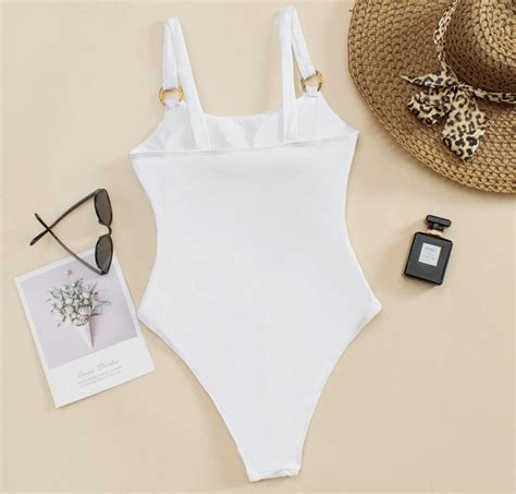 Round About Swimsuit: White | Fiesta Resortwear – Fiesta Resortwear