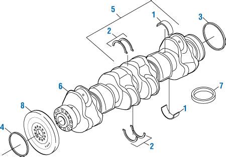 PAI 891970 MACK 20486222 NEW CRANKSHAFT ASSY (MP8 / D13) (OEM ...