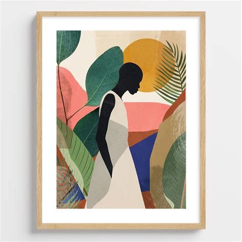 Interio Crafts Leaf Art Paper Prints Plexi Glass and High Density ...