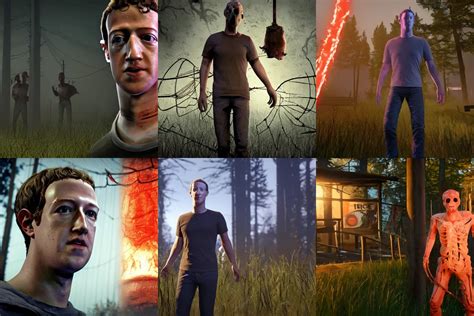 Screenshot of Mark Zuckerberg in Dead By Daylight | Stable Diffusion ...