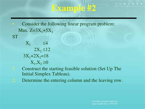 Simplex Method Linear Programming Example 的图像结果