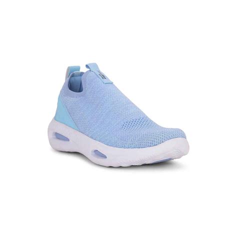 Buy Power Women Blue Walking Slip On Shoes Online