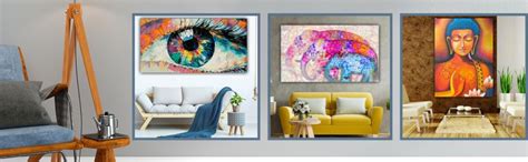 The Seven Colours Beautiful Canvas Handmade Paintings Elephant Family ...