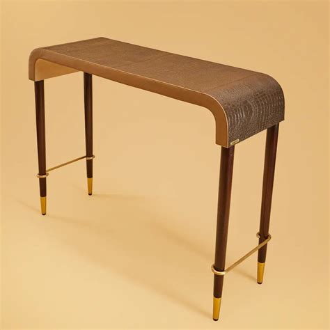 Buy Genuine Leather Tables Online in India - Three Sixty