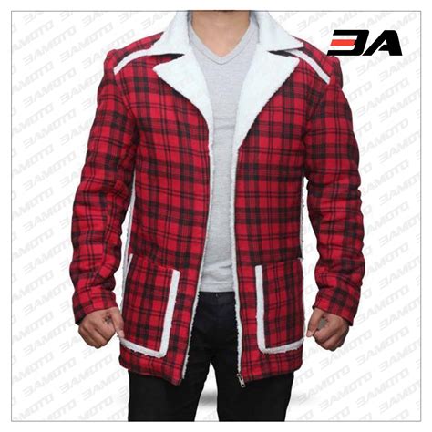 Red Flannel Jacket Mens - Buy Wade Wilson Coat Online