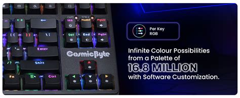 Amazon.in: Buy Cosmic Byte CB-GK-38 Trinity Wired Optical Swappable ...