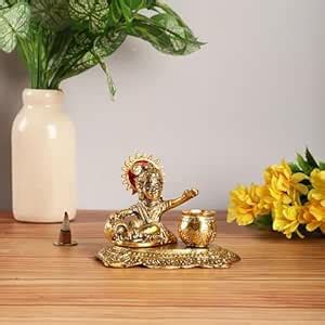 Buy HEYEARTH Bal Gopal Thakur Ji Lord Krishna Idol Statue Krishna Idols ...