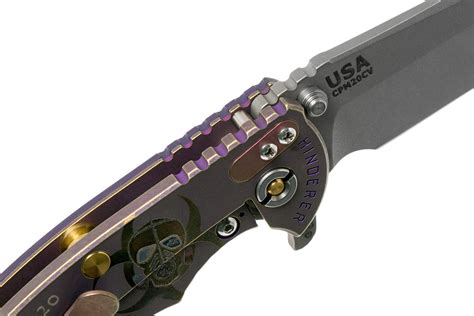 Rick Hinderer XM-18 3,5" Containment Series Purple/Gold/Brass HW | Achetez à prix avantageux ...