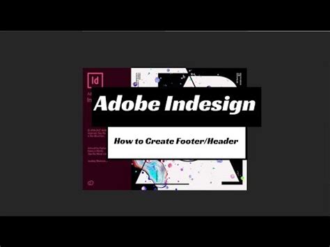 Image result for How to Add Footer On Every Page InDesign