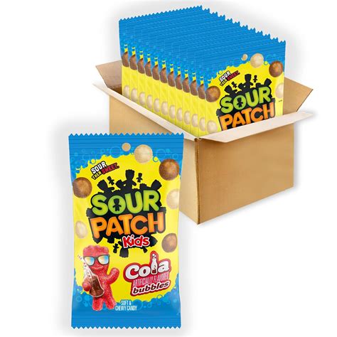 SourPatchKids SOUR PATCH KIDS Cola Flavored Bubbles Soft & Chewy India ...