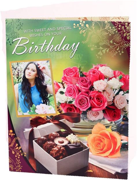 Red Moments Customized Birthday Greeting Card : Amazon.in: Office Products