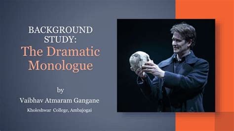 Image result for Features of Dramatic Monologue
