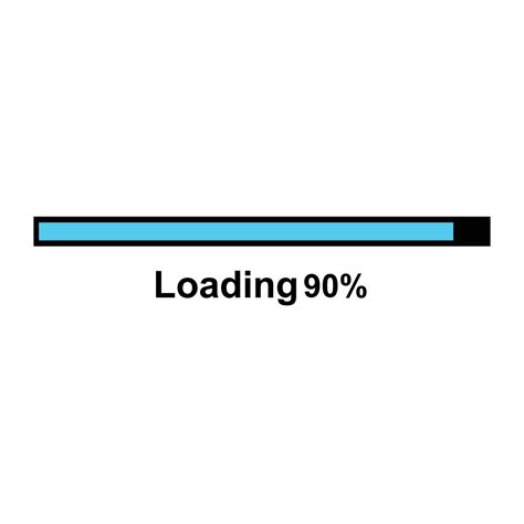 loading bar icon vector design template 10107554 Vector Art at Vecteezy