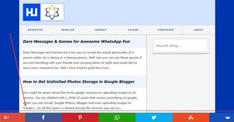 Increase your Social Content Sharing with SumoMe Share