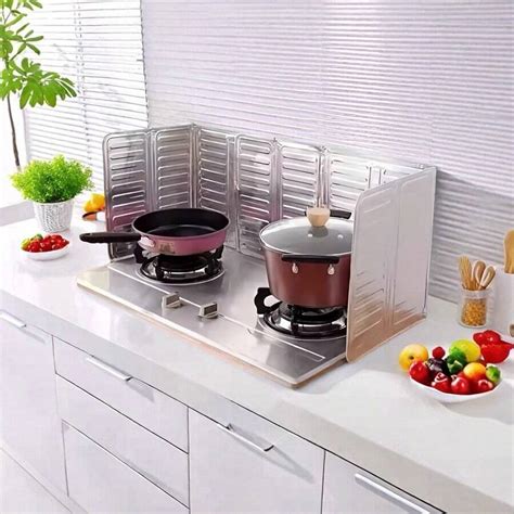 Image result for Splash Guard Kitchen Stove
