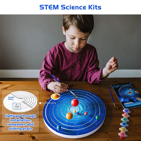 Buy GPTOYS 3 in 1 Build and Paint Solar System for Kids, Arts and ...
