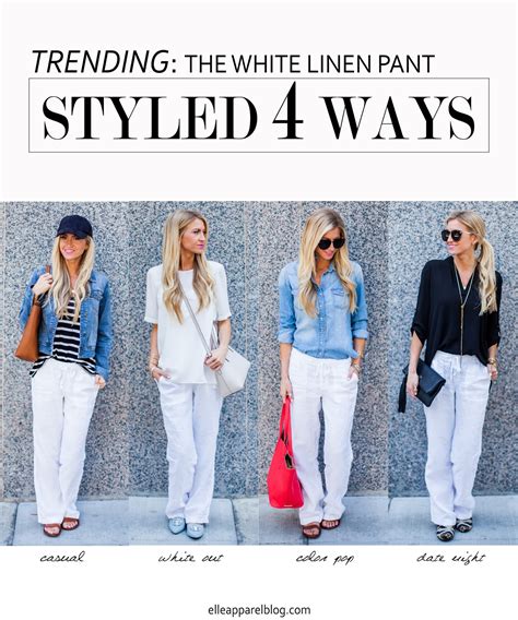 How To Wear White Linen Pants | atelier-yuwa.ciao.jp