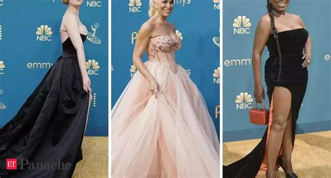 High fashion: Old Hollywood glam, goddess gowns and luxe brands take ...