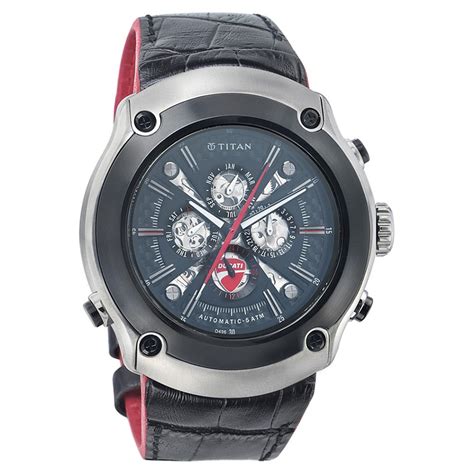 Buy Online Titan Quartz Analog Black Dial Watch for Men - 9361kl01 | Titan