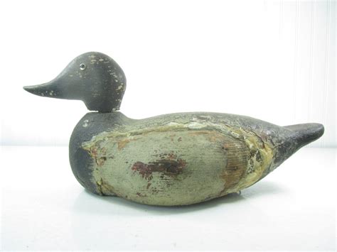 Antique Duck Decoy Wood Duck Hand Carved Duck Decoy