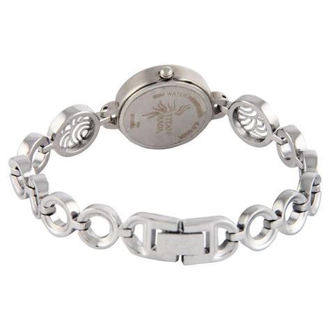 Buy Online Titan Quartz Analog Mother of Pearl Dial Stainless Steel ...