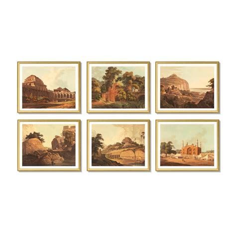Prints of India (Set of 6) – Calcuttan