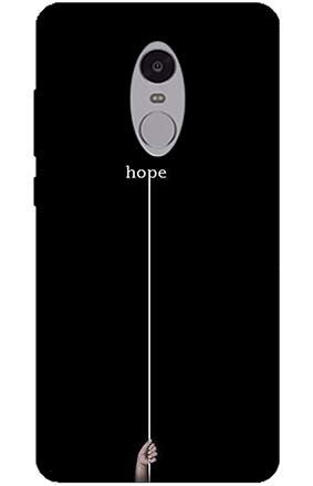 Compatiq® Xiaomi Redmi Note 4 Mobile Back Cover Stylish for Girls Hope ...